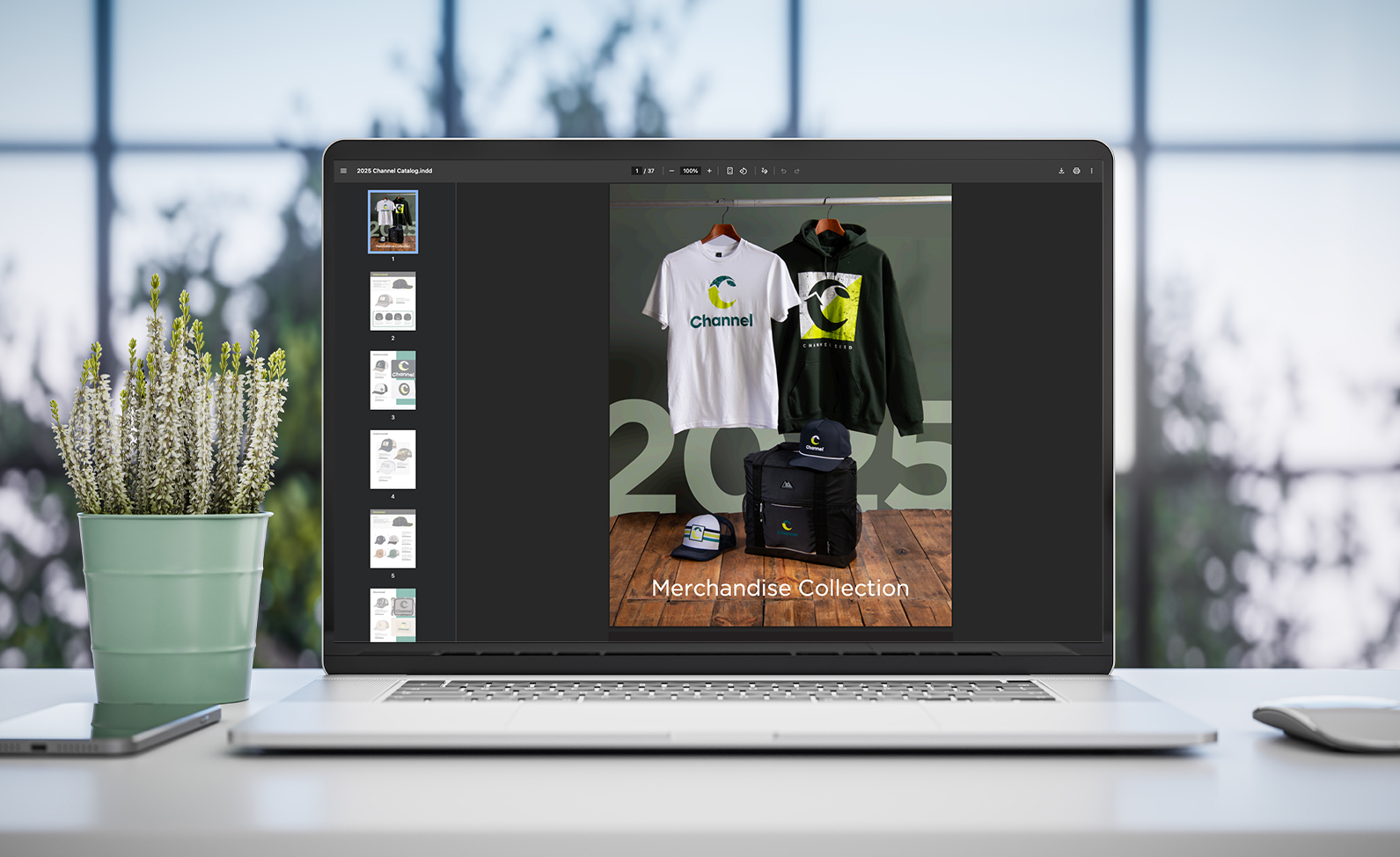 2025–2026 Channel Catalog design